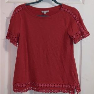 Charter Club Small Pink Short Sleeve Shirt